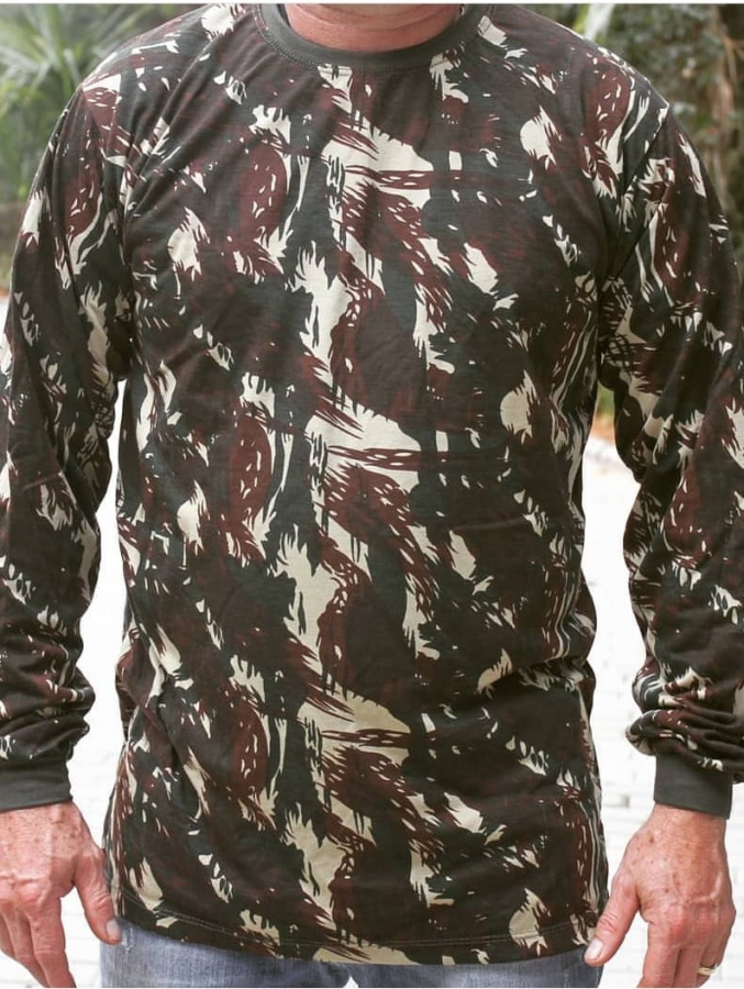 Camufladas Manga Longa